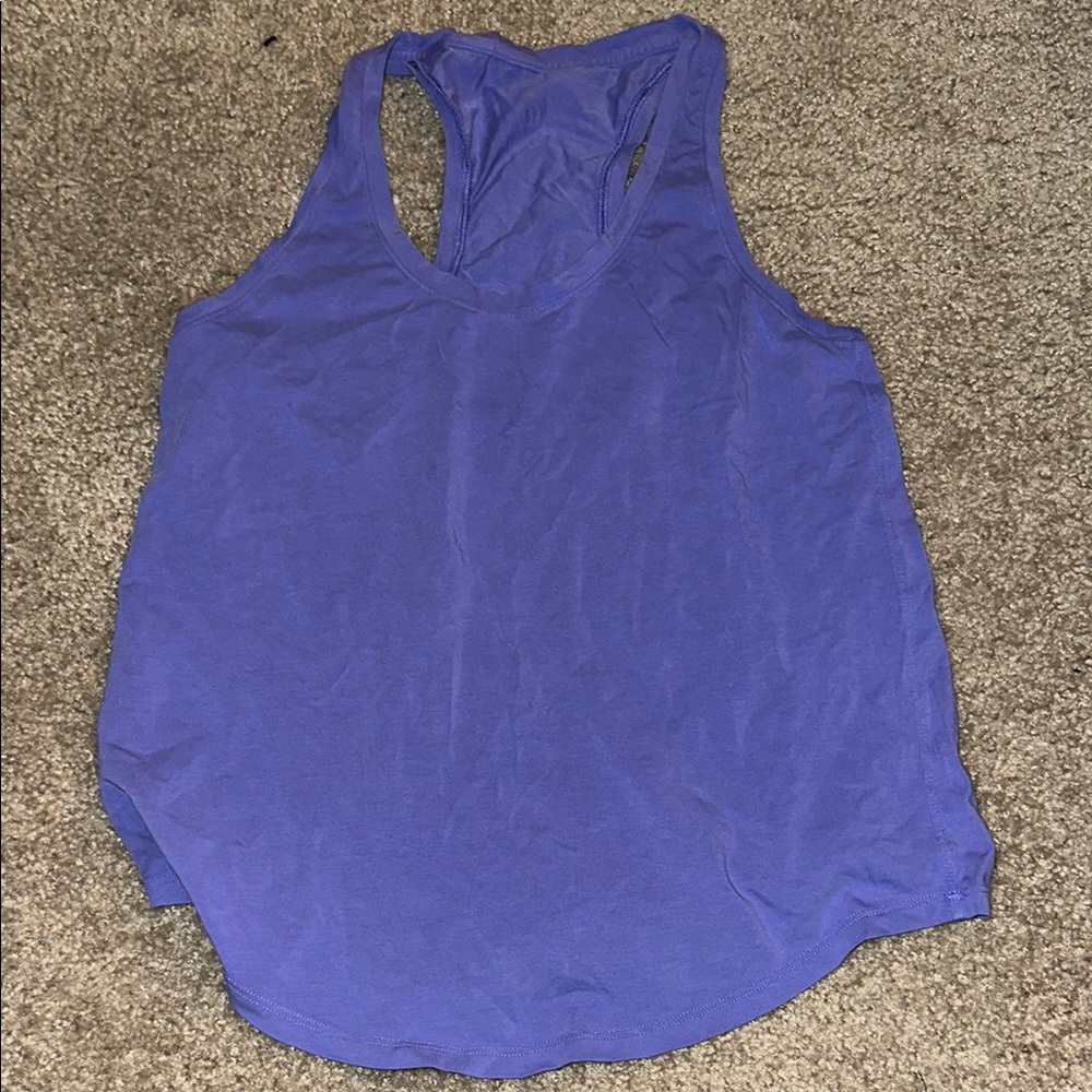Lululemon purple tank top